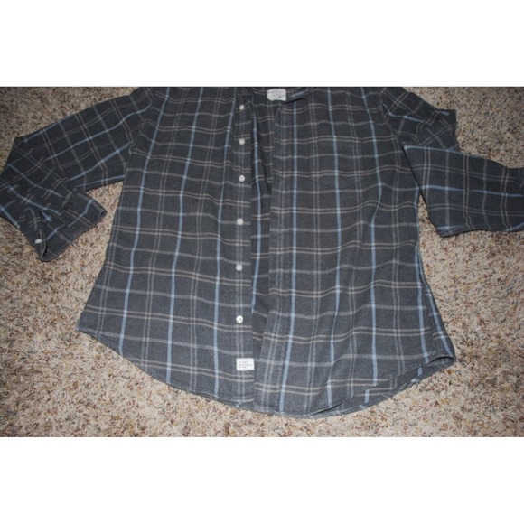 Frank & Eileen Shirley Plaid Button Down Shirt Womens M Oversized Cotton - Picture 5 of 7